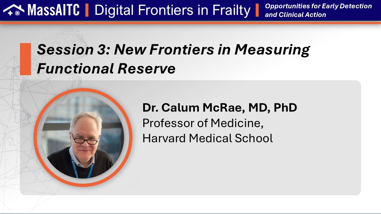 Session 3 - Dr. Calum McRae