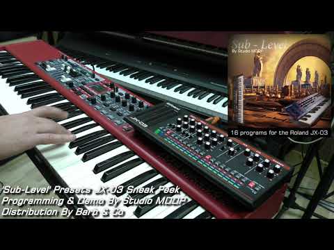 Sub Level Soundset Demo For The Roland JX-03