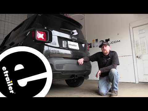 etrailer | How to Install the EcoHitch Hidden Trailer Hitch Receiver on a 2017 Jeep Renegade
