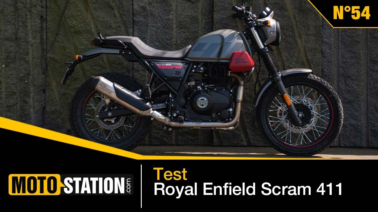 SCRAM 411 ROYAL ENFIELD permis A2