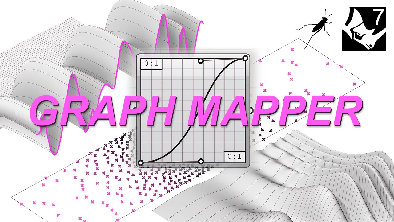 GRAPH MAPPER - ESSENTIALS for POINT / SURFACE GRADIENTS (Grasshopper tutorial)