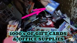 Dumpster Diving Jackpot At Staples - $1000's Worth & Giveaway!