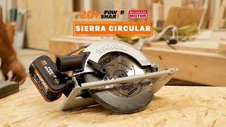WORX WX520 | Sierra circular Brushless 20V Worx anuncio