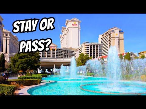 Caesars Palace Las Vegas Walk-through and Room Tour