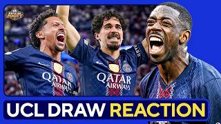 PSG's League Phase Schedule PREVIEW | UCL Draw REACTION