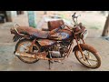 15 Years Old Splendor Motorcycle Modify Splendor Bike Modification Qamar Bike Restoration