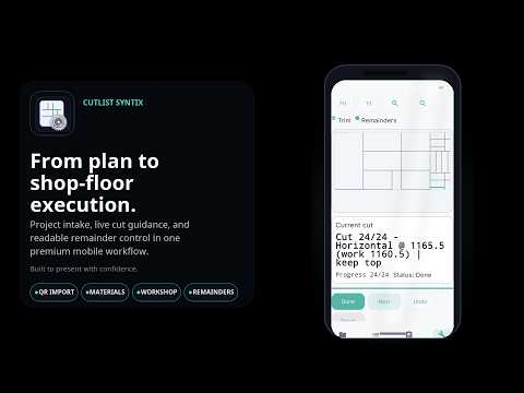 CutList Syntix