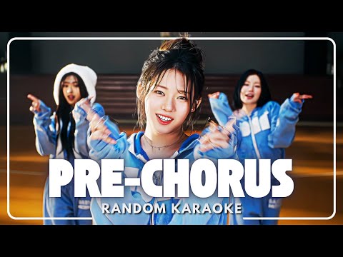 K-POP RANDOM KARAOKE CHALLENGE 🎤 ( PRE-CHORUS PART | HITS SONGS )