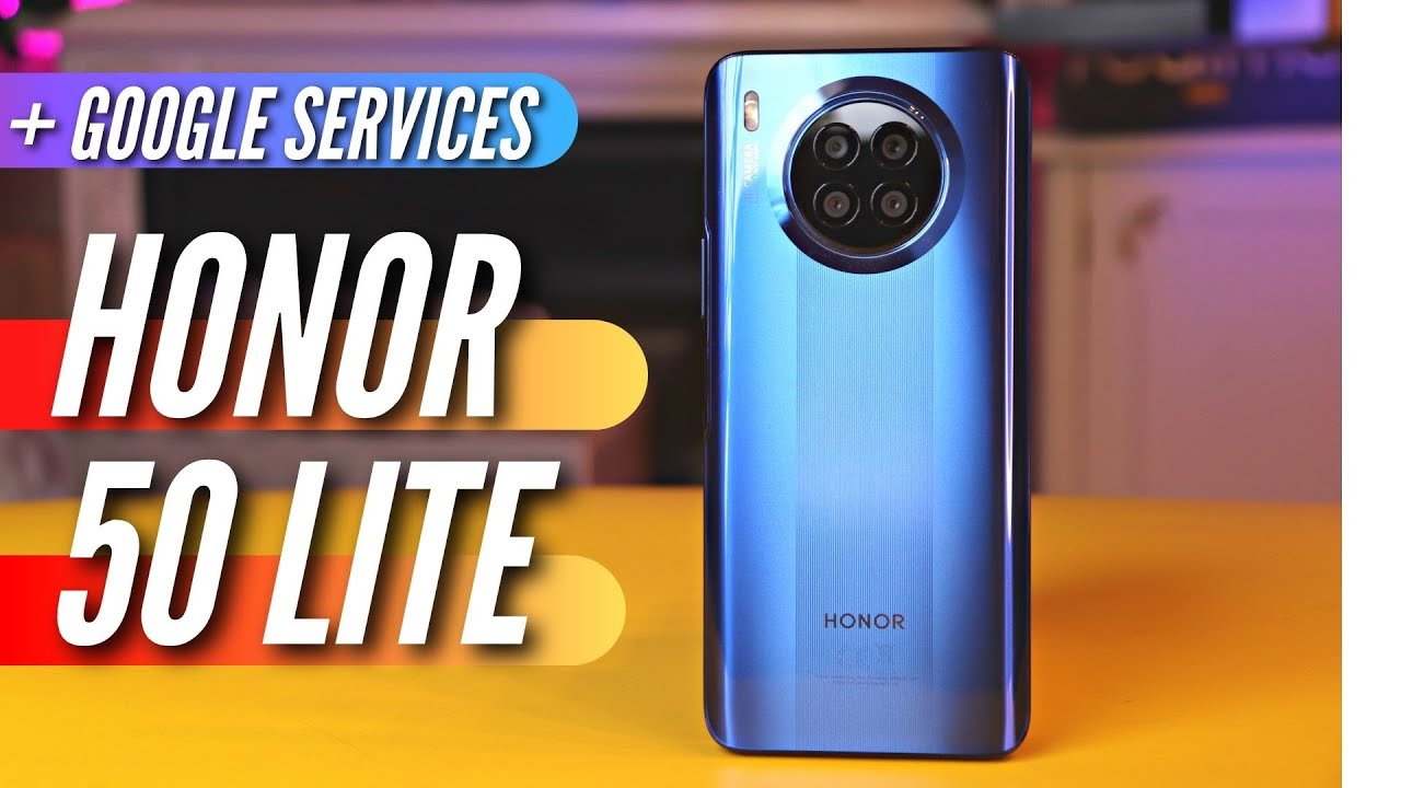 Смартфон Honor 50 Lite 6/128GB Насыщенный синий