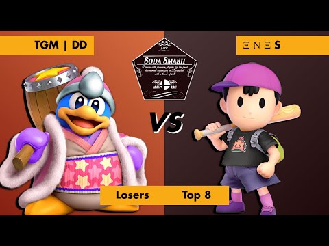 Soda Smash Lite #10 - Losers Top 8 - TGM | DD (King Dedede) vs. Ξ Ν Ξ S (Ness)