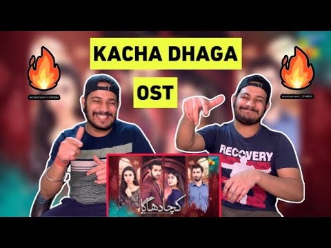 Reaction on Kacha Dhaga [ Lyrical OST ] Singer : Asif Santu & Nimra Mehra - HUM TV