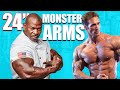 Monster 24 Inch Arm Workout With @Chef Rush And Mike O'Hearn | 30 Day Blitz Day 19