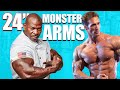 Monster 24 Inch Arm Workout With @Chef Rush And Mike O'Hearn | 30 Day Blitz Day 19