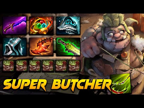 Immortal Pudge 29 KILLS - Super Butcher! - Dota 2 Pro Gameplay [Watch & Learn]