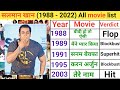 Salman Khan Sab Movie List Salman Khan Hit Flop Movies Salman Khan Movies