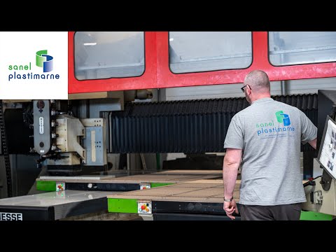 Conception 3D et création de vos projets avec notre centre d'usinage plastique Sanel Plastimarne |