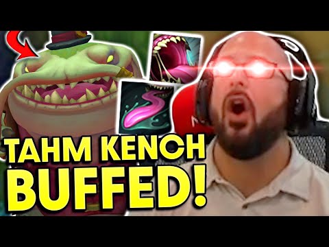 NEW TAHM KENCH MADE ME UNBEATABLE IN TOP LANE!!!! - SRO Road to Challenger