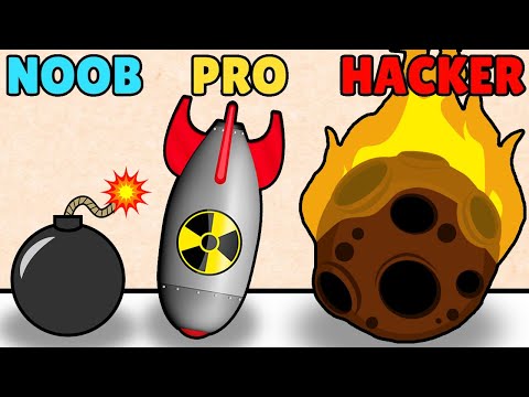 NOOB vs PRO vs HACKER in Merge Fall