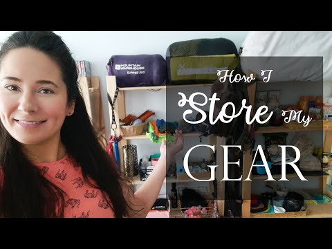How I Store My Gear | Hiking & Wild Camping Gear