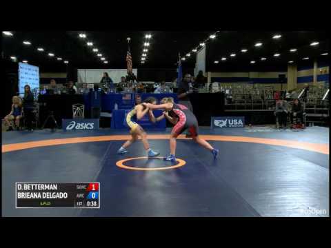 55 Con Semi - Deanna Betterman (Sunkist Kids WC) vs. Brieana Delgado (Aries WC)