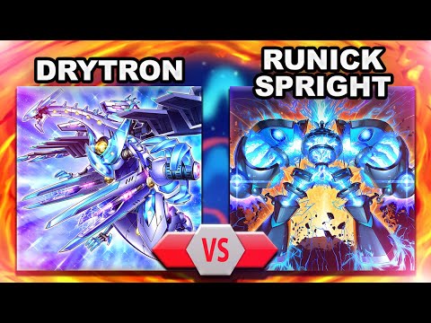 DRYTRON vs. RUNICK SPRIGHT | Yu-Gi-Oh! Meta Matches #1
