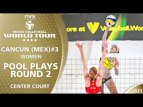 Court 1 | Women's Pool Play - Round 2 | Full Day | 4* Cancun 2021 #3