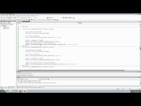 Using Managed DirectX with VB.net Tutorial 5 - Multiple Quads