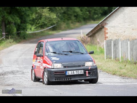 Rajd Lasowiak 2018 OS HSW G.Tatar/T.Wilk Fiat Cinquecento