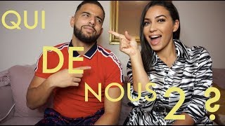QUI DE NOUS DEUX ? Avec mon frère MOUNIR !