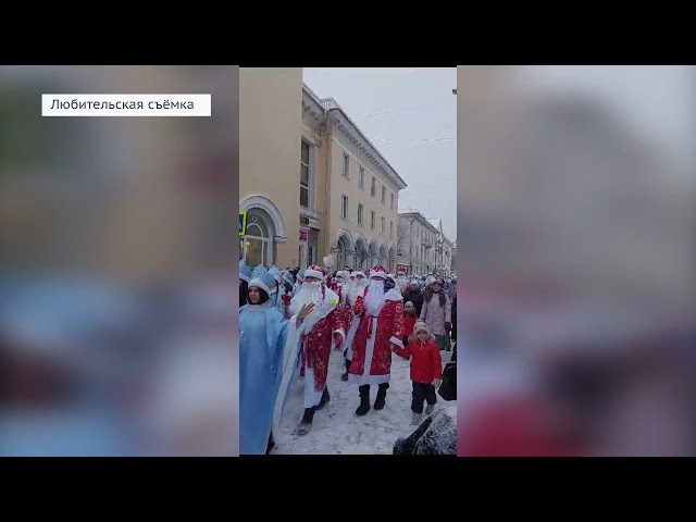 В Ангарск досрочно пришёл Новый год