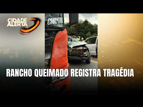BR-282 registra mortes em acidente em Rancho Queimado