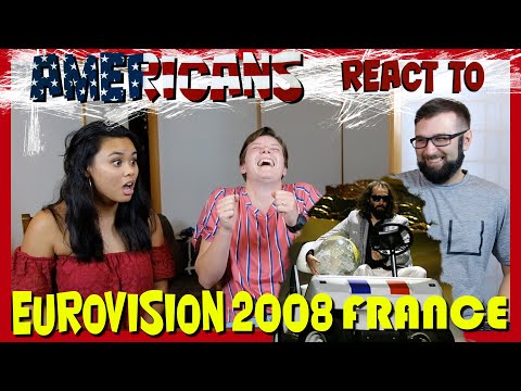 Americans react to Eurovision 2008 France Sébastien Tellier Divine