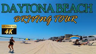 🚗🌴 Daytona Beach South Driving Tour | Scenic Coastal Cruise Along Florida’s Atlantic Coast 🌊☀️