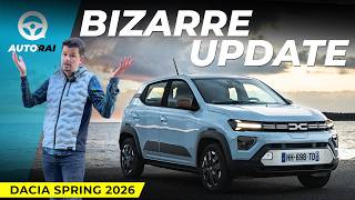 Dacia Spring (2026): een BIZARRE UPDATE voor goedkoopste EV - AutoRAI TV