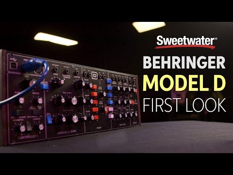Behringer Model D Analog Synth Module Demo — Daniel Fisher
