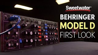 Behringer Model D Analog Synth Module Demo — Daniel Fisher