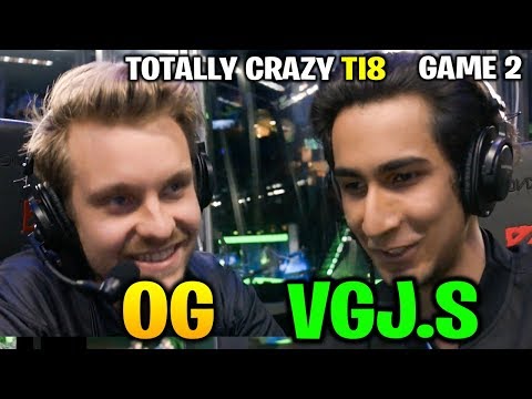 OG vs VGJ.STORM TI8 - TOTALLY AMAZING BAIT - THE INTERNATIONAL 2018 Game 2