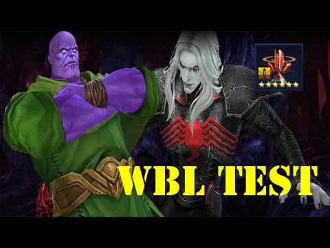 Thanos wise harvester vs Knull 39 | Thanos wise harvester wbl test | Marvel Future Fight