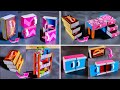 4 Different Diy Matchbox Crafts Diy Barbie Doll Crafts Best Out Of Waste Miniature Crafts