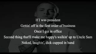Campaign Speech - Eminem Lyrics 2016