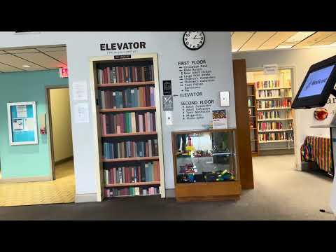 ‘80s Dover Oildraulic Hydraulic Elevator @ Live Oak Libraries- Oglethorpe Mall Branch- Savannah, GA