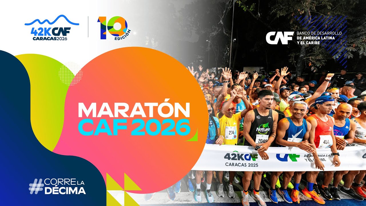 #MaratónCAF 2026: Corre la décima