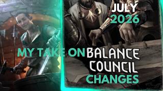 GWENT | July 2026 | BALANCE COUNCIL - My take on BC changes