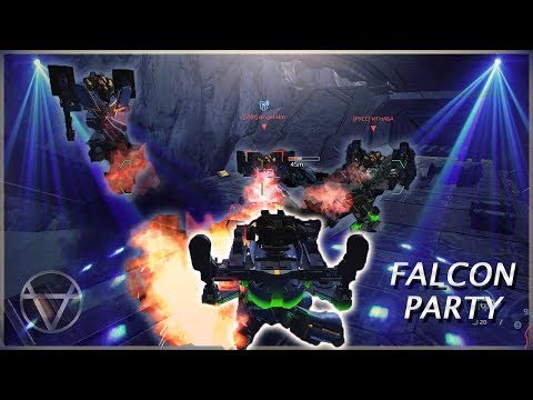 [WR] 🔥 Traditionalist Falcon PARTY 1 VS 3 - 60 fps PC Gameplay | War Robots