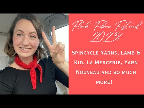 Charlotte's Vlog | Fiber Flock Festival 2023