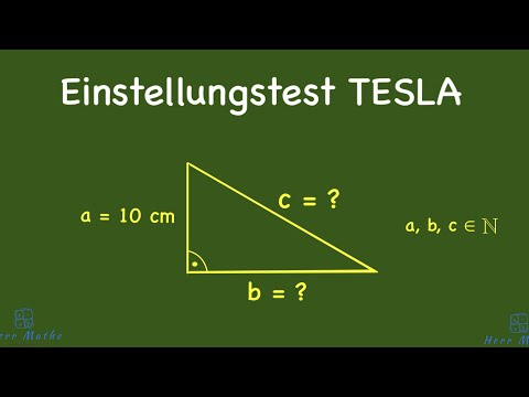 Tesla Aptitude Test - Right Triangle