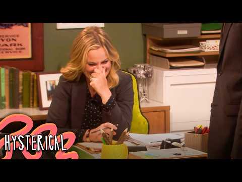 Parks and Recreation Amy Poehler Hilarious Bloopers | Hysterical