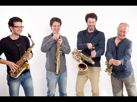 Moment of silence - original piece for saxophone quartet by Shai Cohen