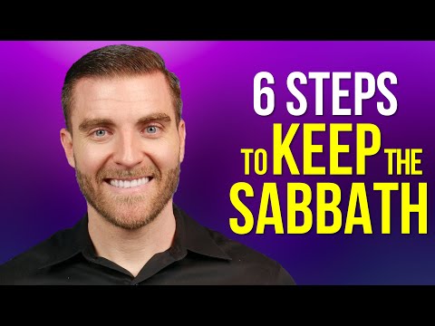 How to KEEP THE SABBATH Holy - 6 Points!