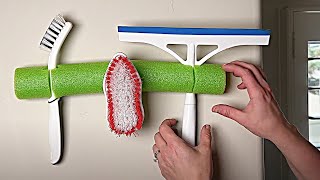 13 BRILLIANT Pool Noodle CLEANING HACKS for your HOME that you need to see!
